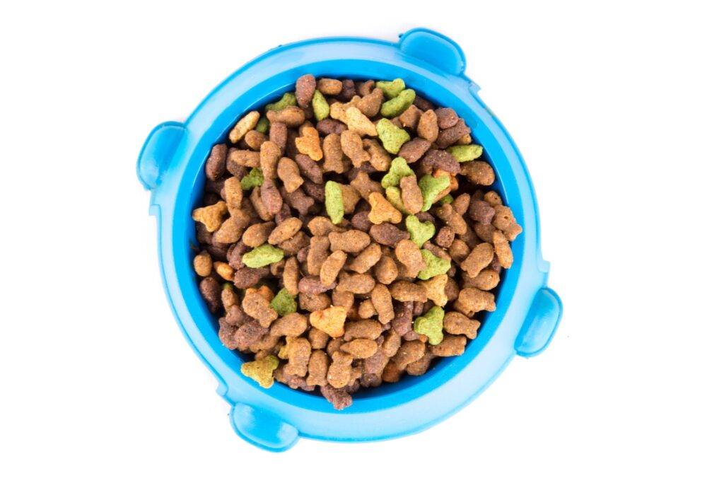 Dry pet food